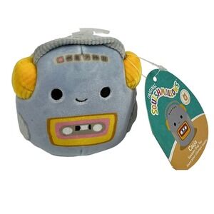 Squishmallows Casja Dog Toy Plush Squeaky Kellytoy Jazwares New w/ Tag